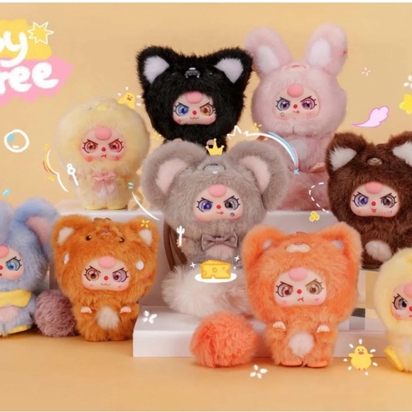 Baby Three Accessories - 💕💕 Super Kawaii Baby Three Hug Me Blind Box 💕💕
